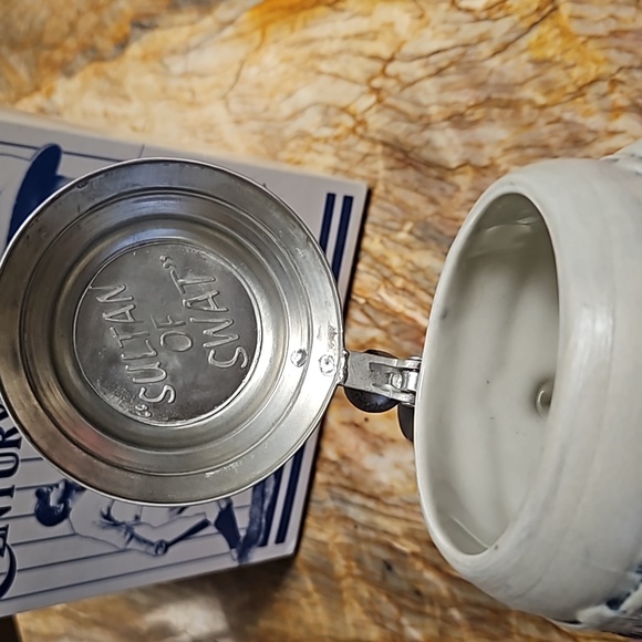 AVON BABE RUTH Lidded 3D Legend of the Century collectible Beer Stein Mug Cup - Picture 3 of 8